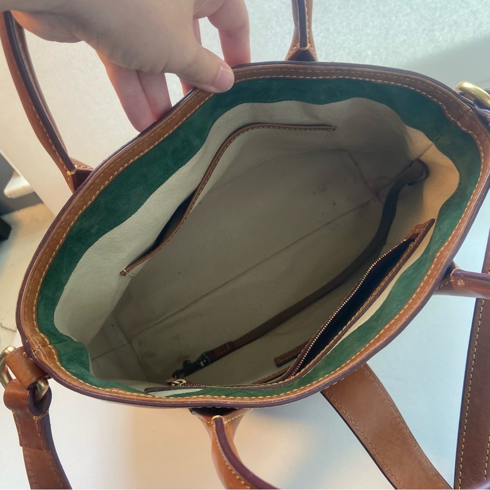 Dooney & Burke Florentine Amelie Tote Crossbody Handbag - Picture 8 of 13